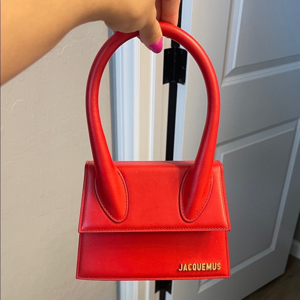 Jacquemus Vibrant Red Mini Bag